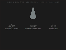 Tablet Screenshot of agencejaillet.com